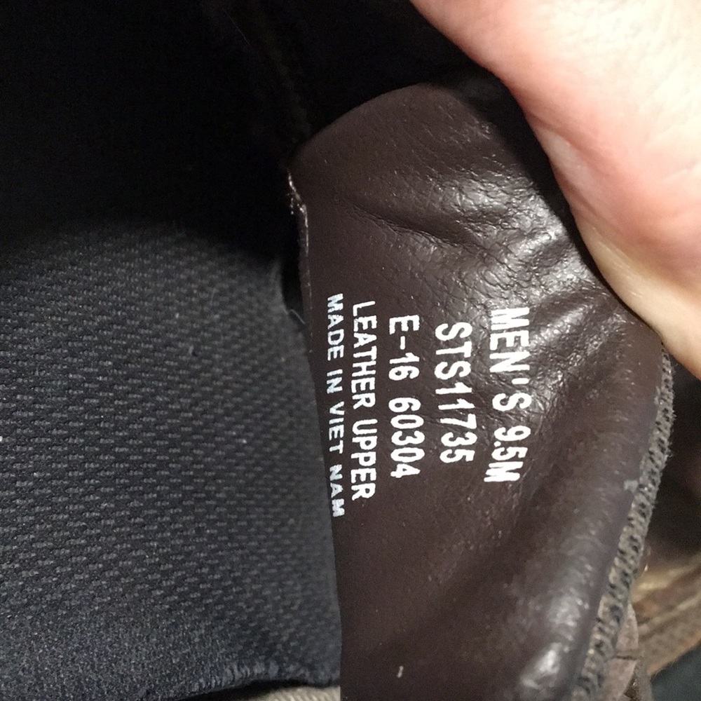 Men’s 9.5 Brown Leather Sperry Top-Sider s
